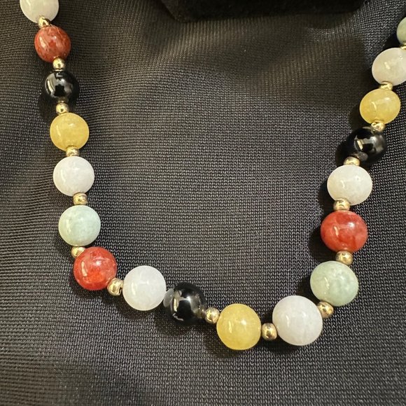 Vintage Multi-Stone Necklace - Picture 2 of 3